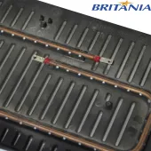 CHAPA RESISTÊNCIA INFERIOR GRILL MEGA BRITANIA 127V 750W | NOVA