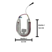 RESISTÊNCIA CAFETEIRA PHILCO / BRITANIA 127V 700W PH30 / PHD40 / CP38 / BCF38VI THERMO INOX | MD-229B
