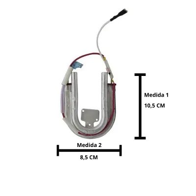 RESISTÊNCIA CAFETEIRA PHILCO / BRITANIA 127V 700W PH30 / PHD40 / CP38 / BCF38VI THERMO INOX | MD-229B