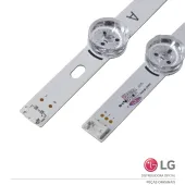 KIT BARRAMENTO LED LG 50LB5600 50LB6500 AGF78401301 AGF78401401 AGF78401501 | 5 BARRAS A / 5 BARRAS B | ORIGINAL