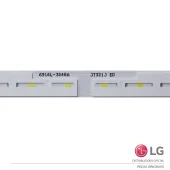 KIT BARRAMENTO LED LG 55UJ6545 55UJ6585 AGF78702901 AGF78702902 AGF80308201 NOVO | ORIGINAL