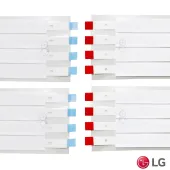 KIT BARRAMENTO LED LG 70LB7200 70LB7100 70LB650V AGF78402001 24 BARRAS  - ORIGINAL