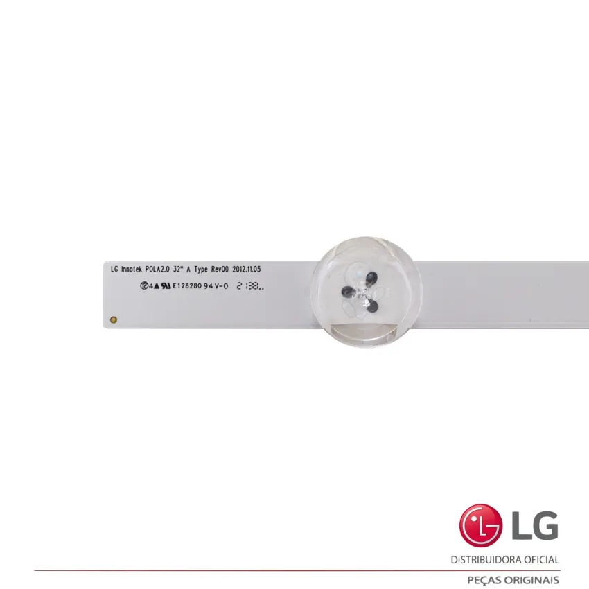 KIT BARRAMENTO LED LG 32LN5400 32LN536B 32LN546B AGF78399401 AGF80284301 | ATENCÃO: BARRAS (A) 6 LEDS / BARRA (B) 7 LEDS