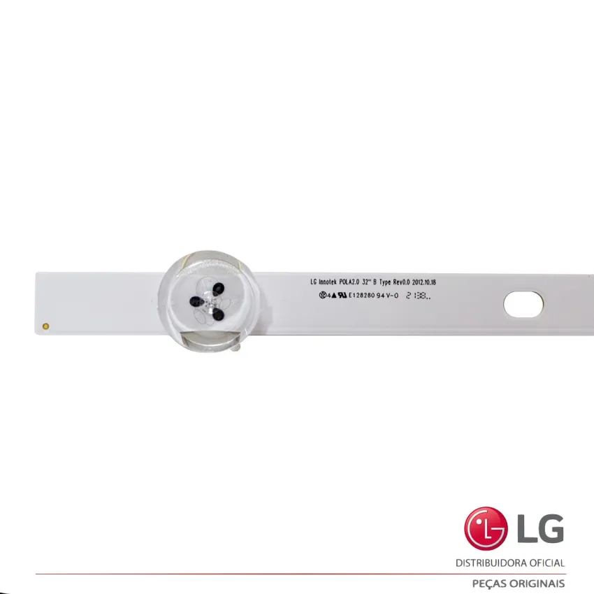 KIT BARRAMENTO LED LG 32LN5400 32LN536B 32LN546B AGF78399401 AGF80284301 | ATENCÃO: BARRAS (A) 6 LEDS / BARRA (B) 7 LEDS
