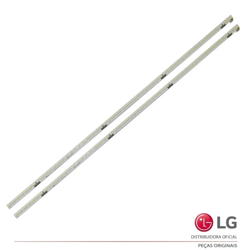 KIT BARRAMENTO LED LG 55LV640 55LV761 6916L2971A 6916L2972A AGF78646802 AGF80308401