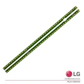 KIT BARRAMENTO LED LG 43LF6350 43LX341C 43LX541H 43UF6750 43UF6800 AGF80317801 - NOVO