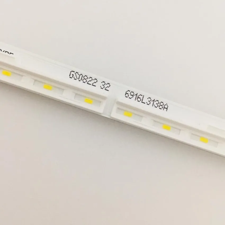 KIT BARRAMENTO LED LG 55UK7500PSA 55UK7500 AGM76229701 AGF80318401 NOVO ORIGINAL 