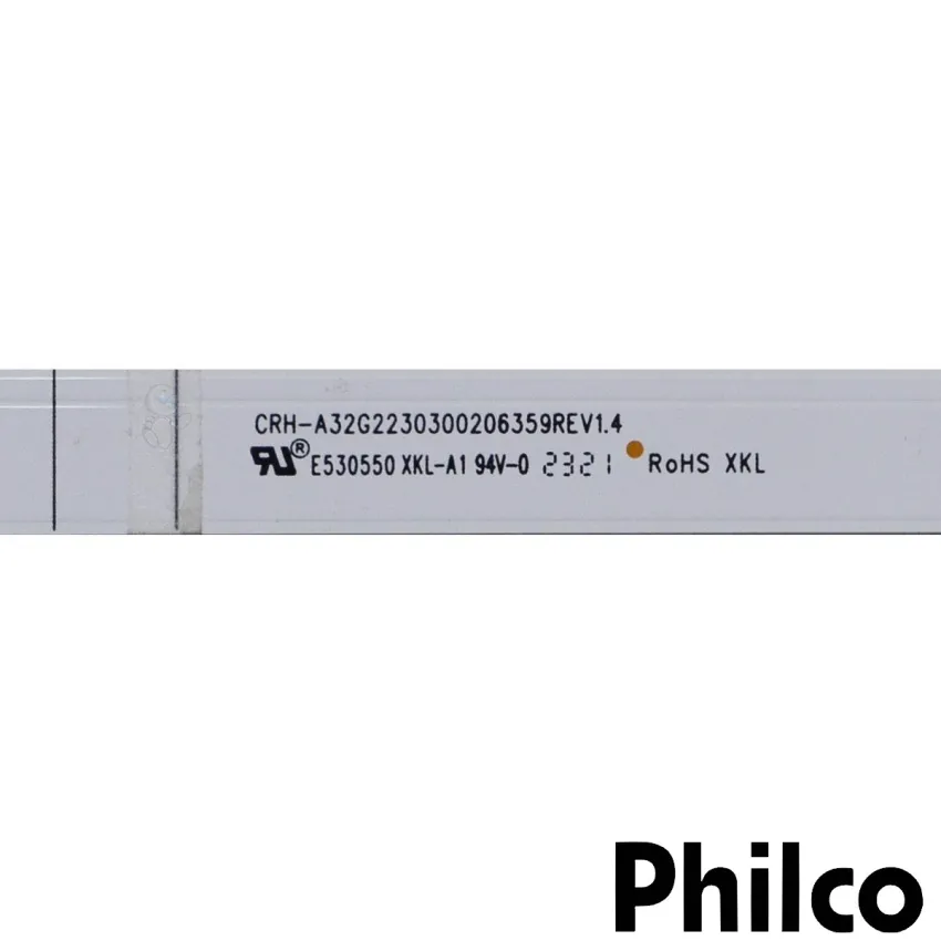 KIT BARRAMENTO LED PHILCO PTV32G23AGSSBLH PTV32G23A CRH-A32G2230300206359 | CRH-A32G22303002062| 2 BARRAS 6 LEDS | ORIGI