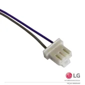 CABO 3 CONECTORES PARA PLACA DISPLAY E BOTÃO POWER AR CONDICIONADO LG AMNW09GEBA0 AMNW12GEBA0 EAD60714628 