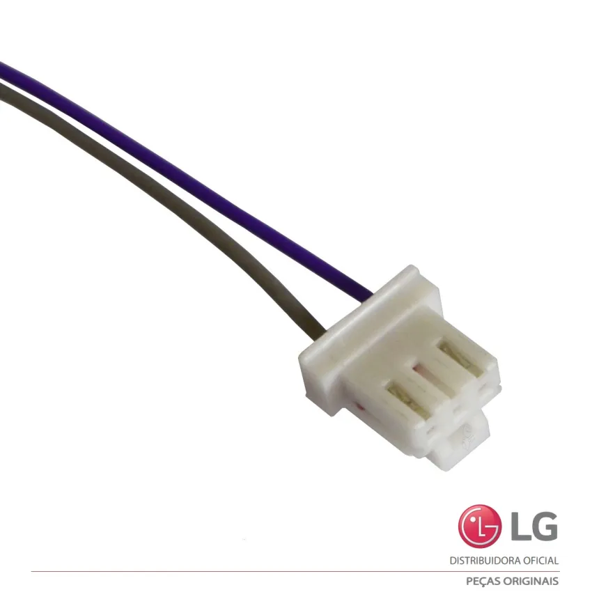 CABO 3 CONECTORES PARA PLACA DISPLAY E BOTÃO POWER AR CONDICIONADO LG AMNW09GEBA0 AMNW12GEBA0 EAD60714628 