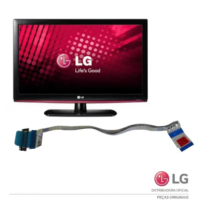 CABO FLAT LG 22LK310 22LK311C 32LJ520B 32LJ600B 32LJ601C EAD61070407 EAD63990602 - ORIGINAL