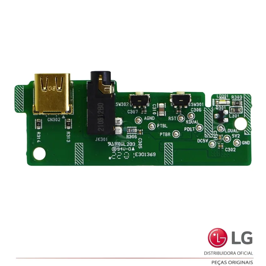 PLACA JACK LG PK5 PK5-N EBR86032801 EBR86032802 EAX68042701 | ORIGINAL
