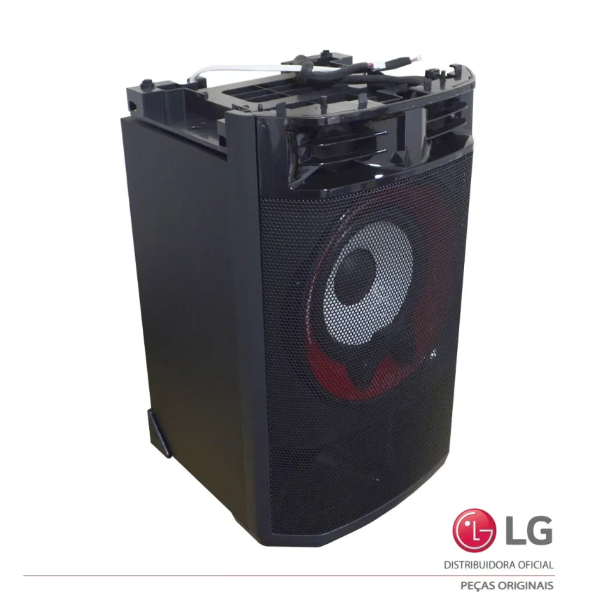 CAIXA ALTO FALANTE LG XBOOM OK55 500W TCG36928301 (APENAS PARTE INFERIOR) - ORIGINAL 
