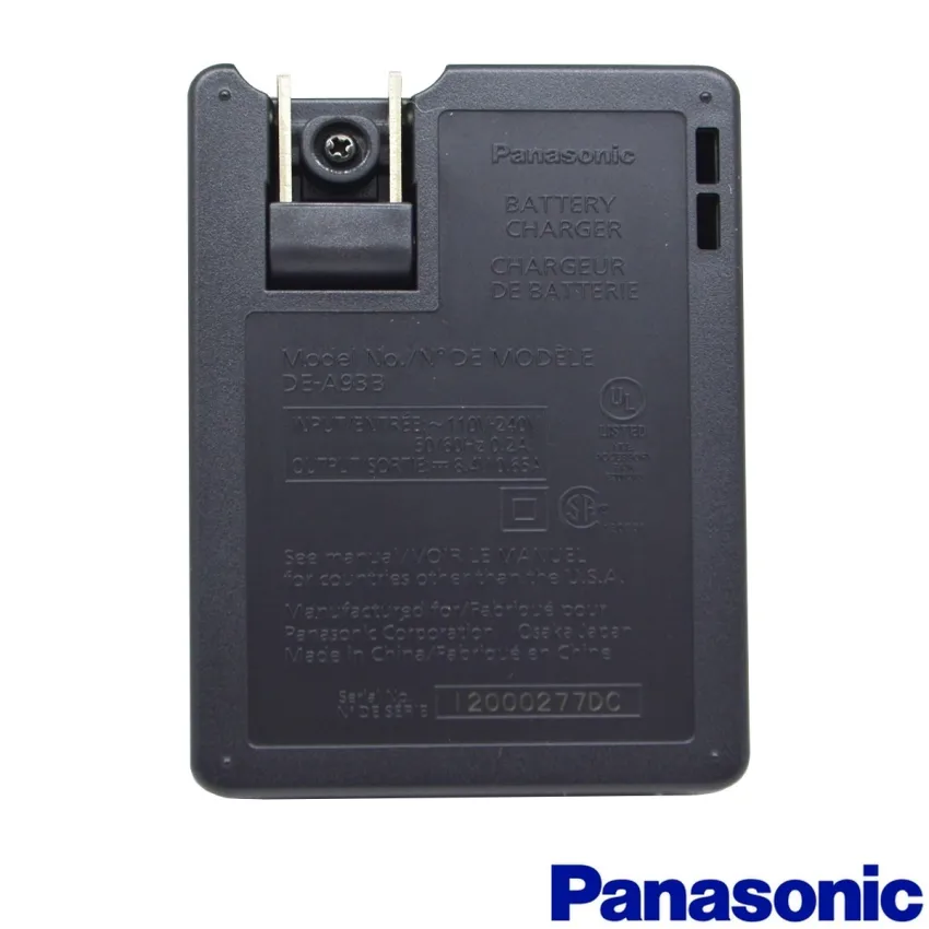Carregador De Bateria Panasonic De-A93 110-240v ~ 50/60hz 0.2a / 8.4v 0.65a