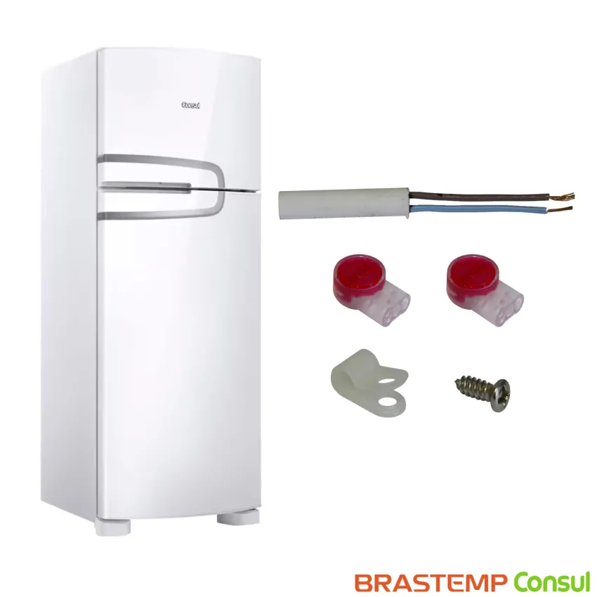 KIT SENSOR DE CAMPO/TEMPERATURA 10K GELADEIRA BRASTEMP / CONSUL CZD12AYBNA CZD12AYBS2 CZD12AYANA CRM42B | 326005854