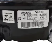 MOTOR COMPRESSOR EMBRACO EMR70HLR 1/5HP R-134A 127V/60HZ | W11677208
