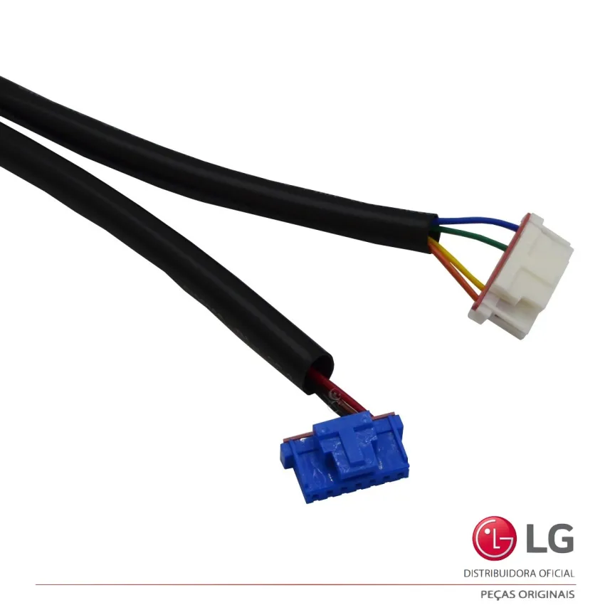 CABO DE CONEXÃO DA PLACA DISPLAY / RECEPTORA AR CONDICIONADO LG TSNH072W4W0 EAD60714604