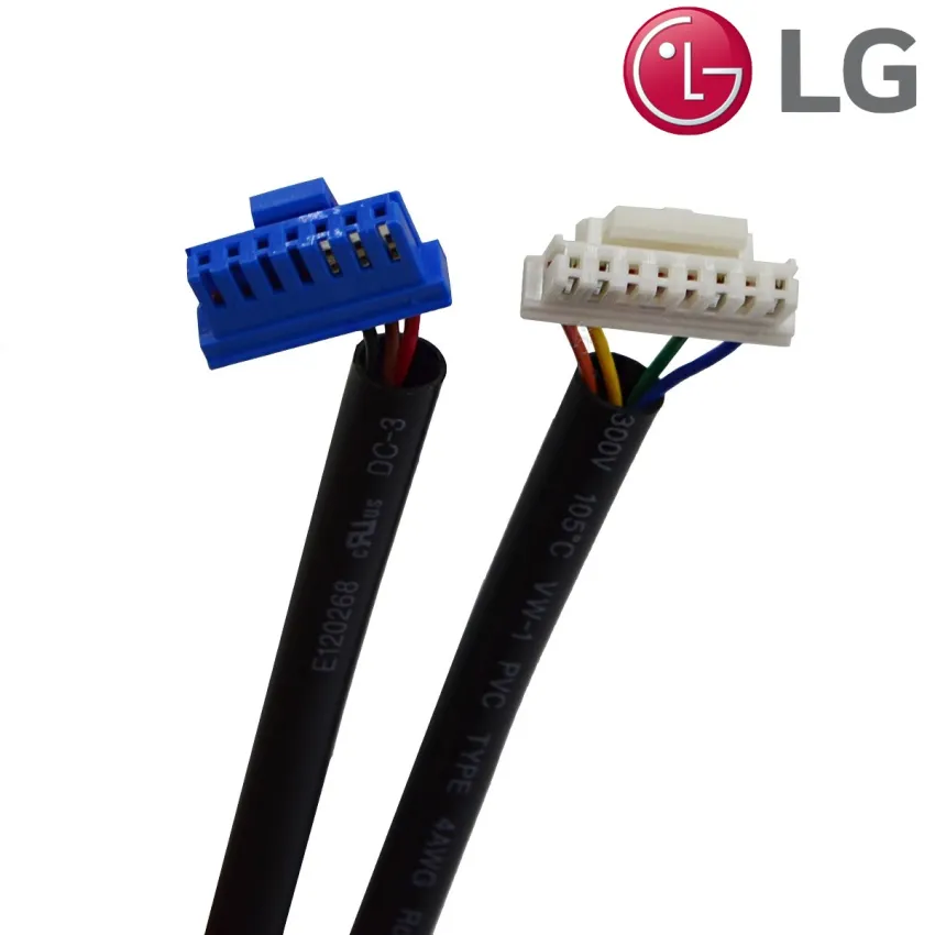CABO DE CONEXÃO DA PLACA DISPLAY / RECEPTORA AR CONDICIONADO LG TSNH072W4W0 EAD60714604