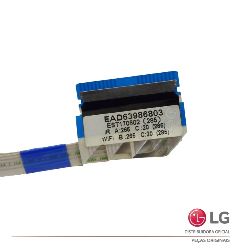 CABO FLAT LG EAD63986803 LINHA 43LU, 43LK, 43UK, 43LV, 43UJ