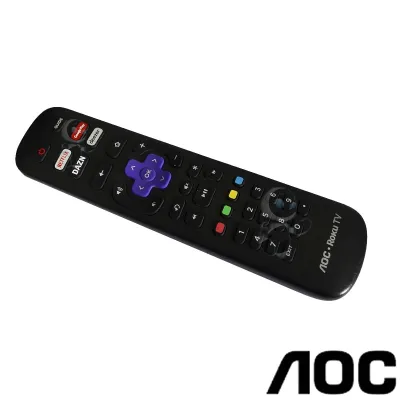 CONTROLE REMOTO AOC ROKU RC-NWD0239R NETFLIX | GOOGLE PLAY | DAZN | DEEZER