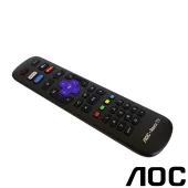 CONTROLE REMOTO AOC ROKU RC-NWIR3026000080 NETFLIX | APPLETV+ | PRIME VIDEO | GLOBOPLAY