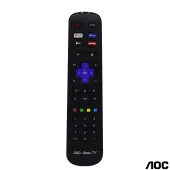 CONTROLE REMOTO AOC ROKU TV RC-NWIR3226001279 50U6125/78G NETFLIX / DISNEY+ / GLOBOPLAY / APPLETV+