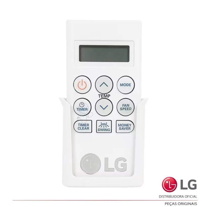 CONTROLE REMOTO AR CONDICIONADO LG LA100WC W3NQ10UNNP0 W3NQ15LNNP0 AKB73598011