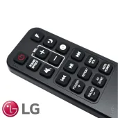 CONTROLE REMOTO SOUNDBAR LG SJ5 SH5 LAS550H AKB74815321 AKB75155301 AKB74935701- ORIGINAL