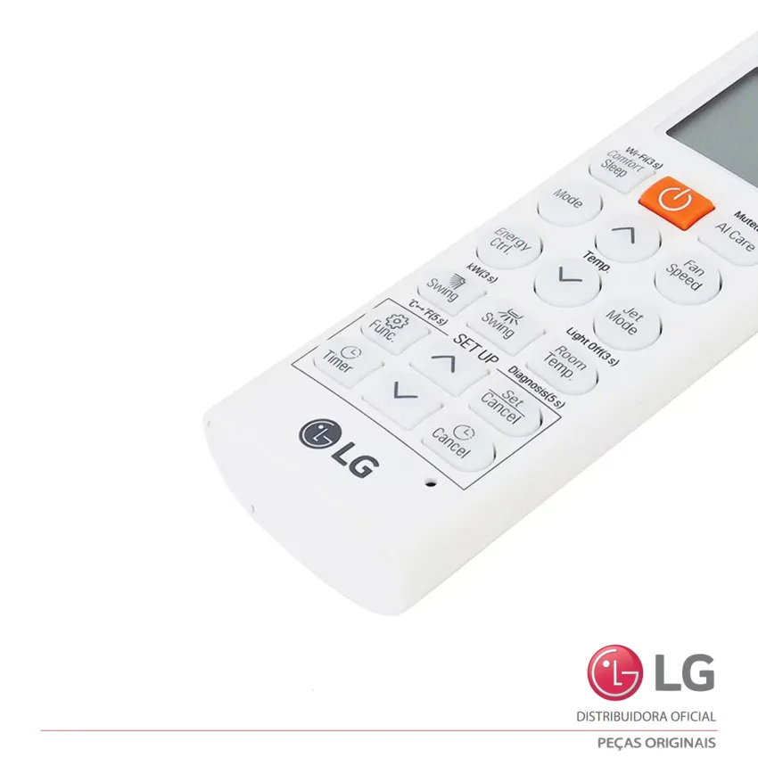CONTROLE REMOTO LG AR CONDICIONADO S3NQ09AA31A S3NQ09AA33A S3NQ09AAQAL S3NQ12JA31B | AKB75215424