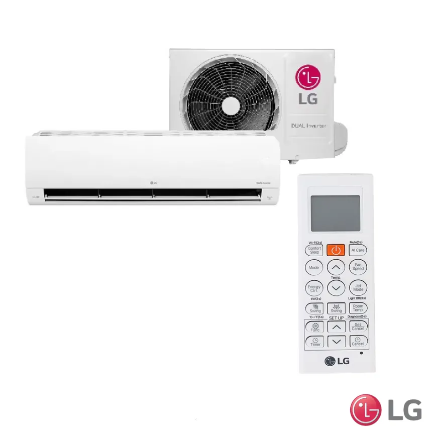 CONTROLE REMOTO LG AR CONDICIONADO S3NQ09AA31A S3NQ09AA33A S3NQ09AAQAL S3NQ12JA31B | AKB75215424