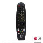 CONTROLE REMOTO MAGIC LG ATALHOS: NETFLIX | PRIME VÍDEO | AN-MR20GA MR20GA AKB75855501 AKB75855505 EBX64329206| ORIGINAL