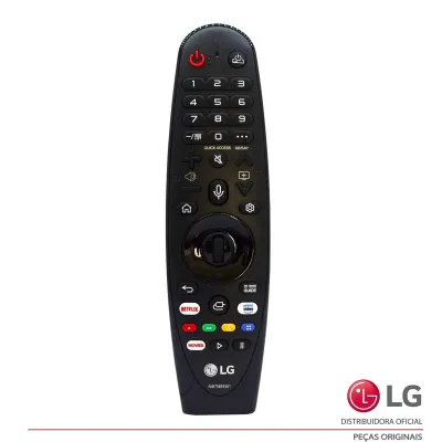 CONTROLE REMOTO MAGIC LG ATALHOS: NETFLIX | PRIME VÍDEO | AN-MR20GA MR20GA AKB75855501 AKB75855505 EBX64329206| ORIGINAL