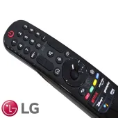 Controle Remoto Magic Lg An-Mr22 An-Mr22ga Netflix | Prime Video | Disney+ Globoplay EBX64334909 AKB76040003 AKB76039903