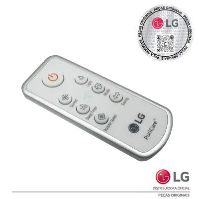 CONTROLE REMOTO DO PURIFICADOR LG AKB75055421 AS101DSH0 AS101DWH0 AS651DSH0 AS651DWH0 - ORIGINAL