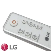CONTROLE REMOTO DO PURIFICADOR LG AKB75055421 AS101DSH0 AS101DWH0 AS651DSH0 AS651DWH0 - ORIGINAL
