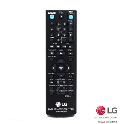 CONTROLE REMOTO LG DV397 DV497 DV697 COV33662802 AKB35840201