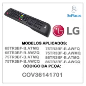 CONTROLE REMOTO LG COV36141701 55TR3BG 65TR3BF 75TR3BF 86TR3BF - ORIGINAL