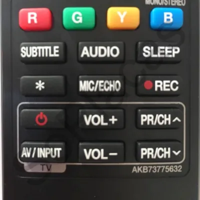 CONTROLE REMOTO LG AKB73775632 AKB73775639 AKB73775612 LHB745 LHB725 LHB725W LHB755W