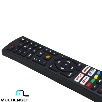 CONTROLE REMOTO MULTILASER | ATALHOS: NETFLIX | YOUTUBE | KIDS | OPEN BROWSER