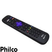 CONTROLE REMOTO PHILCO ROKU TV RC-NWIR3226001280 NETFLIX / DISNEY+ / GLOBO PLAY / APPLE TV+