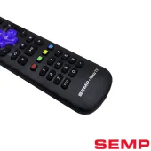 CONTROLE REMOTO SEMP ROKU TV RC-NWIR3226001290 NETFLIX / DISNEY+ / APPLETV+ / GLOBOPLAY