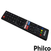 CONTROLE REMOTO PHILCO SMART **ATALHOS: NETFLIX / YOUTUBE / GLOBOPLAY / PRIME VÍDEO | COMANDO DE VOZ**