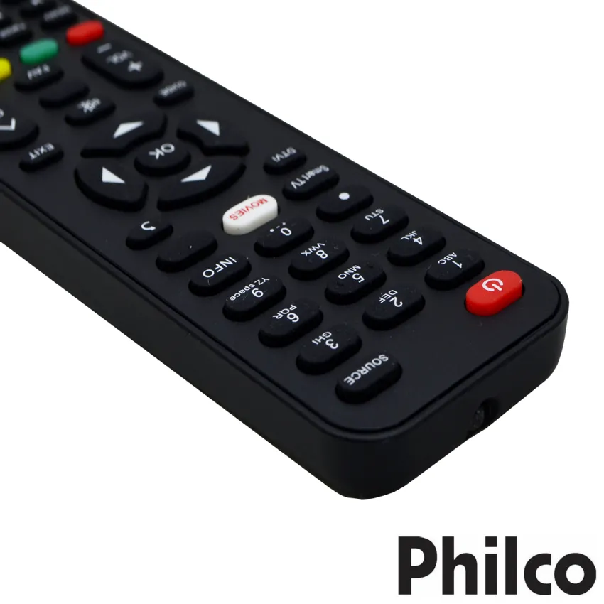 Controle Remoto Philco Ph32b28dsg Ph32b51dg Ph32c10dg Atalhos: Smart Tv | Movies