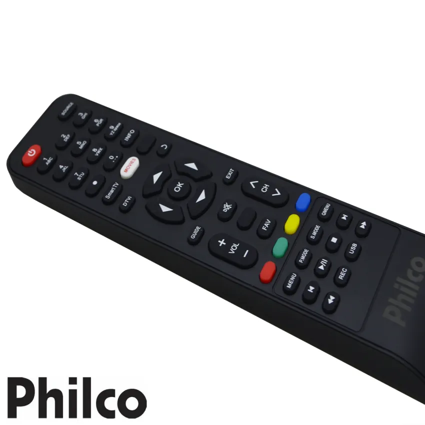 Controle Remoto Philco Ph32b28dsg Ph32b51dg Ph32c10dg Atalhos: Smart Tv | Movies