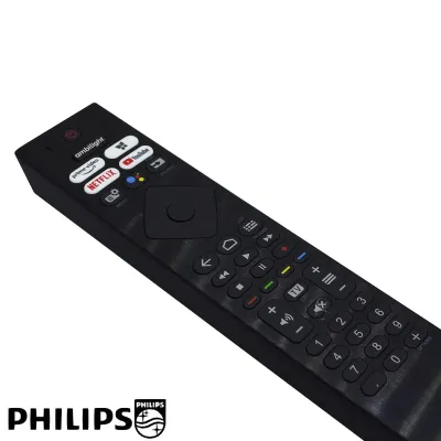 CONTROLE REMOTO PHILIPS PRIME VIDEO / NETFLIX / YOUTUBE / AMBILIGHT 398GM08BEPHN0006HT