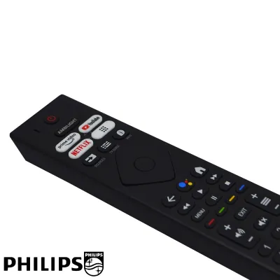 CONTROLE REMOTO PHILIPS RF510B 2K23 R52-MB-LT PRIME VIDEO / NETFLIX / YOUTUBE / AMBILIGHT