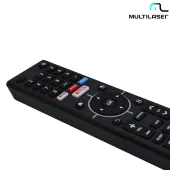 CONTROLE REMOTO MULTILASER Tl025 Tl028 Tl039 ATALHOS: YOUTUBE | GLOBOPLAY | PRIME VIDEO | NETFLIX
