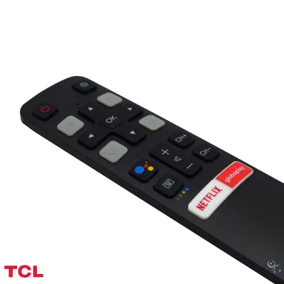 CONTROLE REMOTO SMART TCL RC802V FLR2 32S6500S 40S6500FS 43S6500FS ATALHOS: NETFLIX | GLOBOPLAY