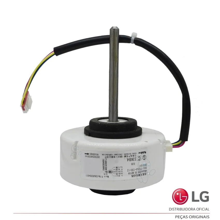MOTOR  EVAPORADORA LG 12.000 BTU'S INVERTER SIC-37CVJ-130-12 EAU62004011  - ORIGINAL