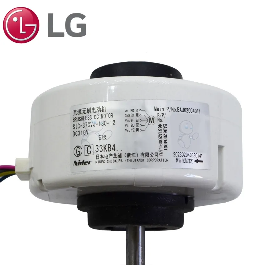 MOTOR  EVAPORADORA LG 12.000 BTU'S INVERTER SIC-37CVJ-130-12 EAU62004011  - ORIGINAL
